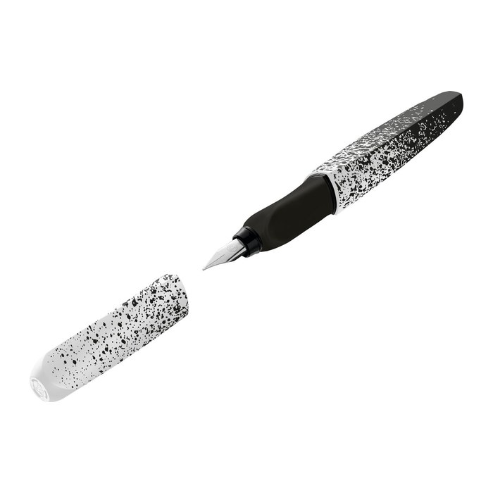 Pelikan Twist® Color EDITION Patronenfüller black white M (mittel), 1 St.
