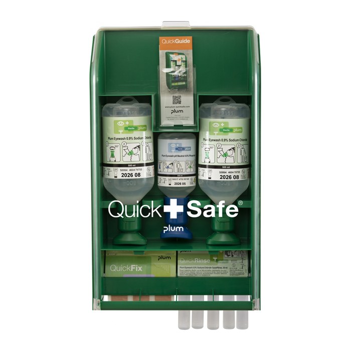 LEINA-WERKE Augenspülstation Quick-Safe Station Basic REF 44028 grün Kunststoff, 1 St.