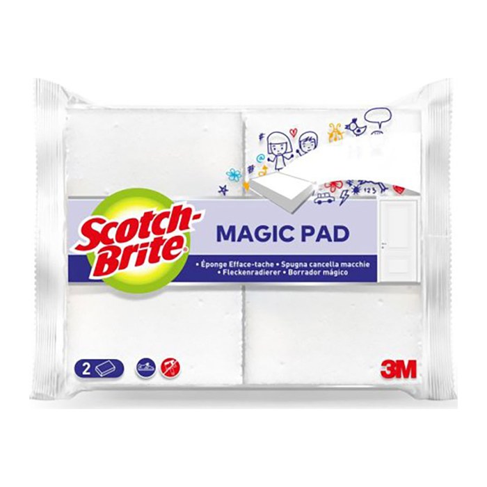 Scotch-Brite MAGIC PAD Schmutzradierer, 2 St.