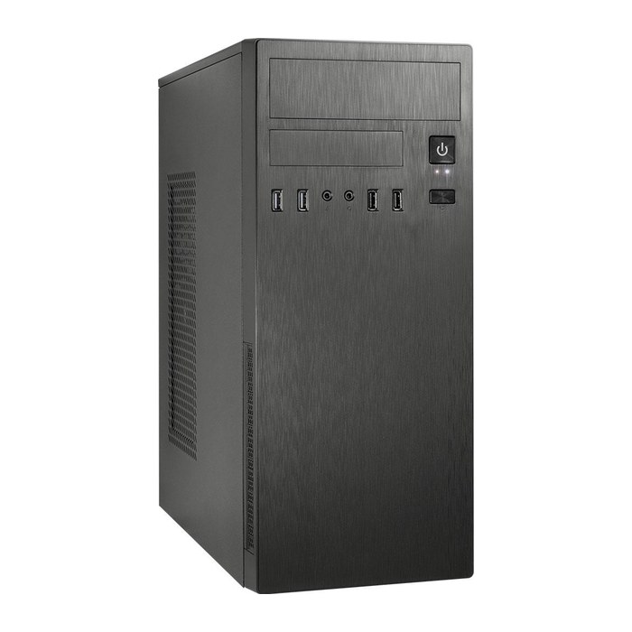 Inter-Tech Geh IT-2812 Business, Mainboards bis ATX, schwarz