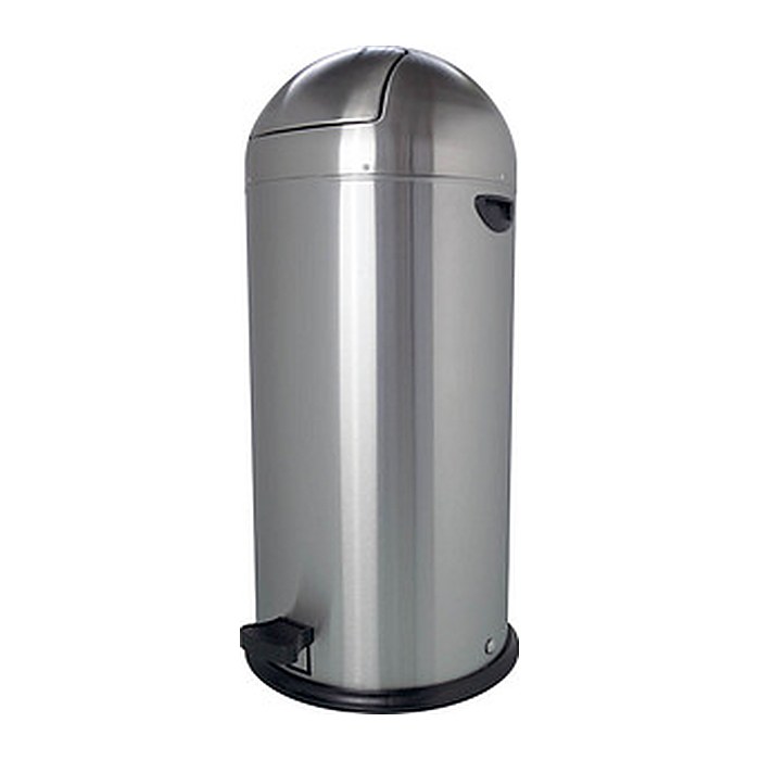 helit "the step dome" Mülleimer 52,0 l edelstahl, 1 St.