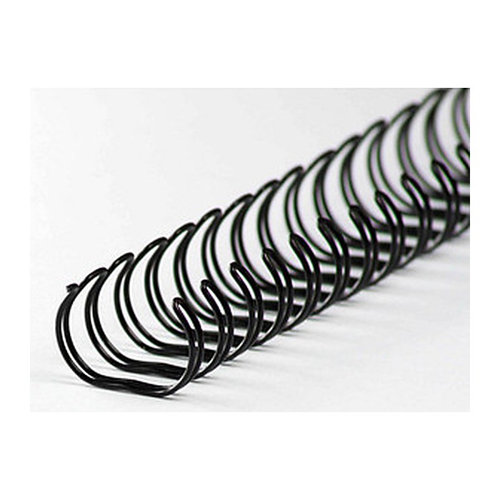 LMG Drahtbinderücken schwarz für 65 Blatt, 100 St.