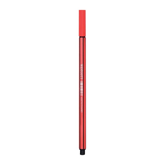 WESTCOTT STORYLINER Fineliner rot 0,4 mm, 1 St.