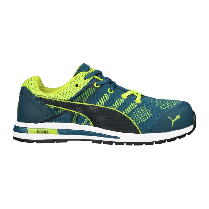 PUMA® Herren S1P Sicherheitsschuhe "ELEVATE KNIT GREEN LOW" URBAN PROTECT blau Größe 42, 1 Paar