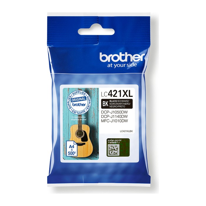 brother LC-421XLBK schwarz Druckerpatrone