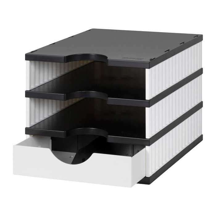 styro Schubladenbox uno weiß 268-0103.0905S, DIN A4 mit 1 Schublade, 1 St.