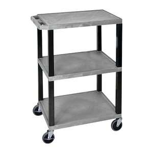 LUXOR Etagenwagen grau 61,0 x 46,0 x 86,5 cm