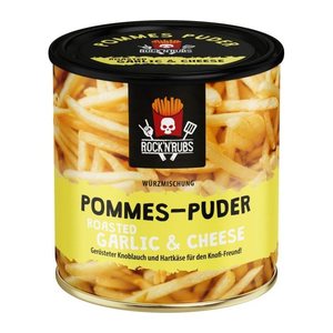 ROCK N RUBS Pommes-Puder - Garlic & Cheese 150g MHD 07/27