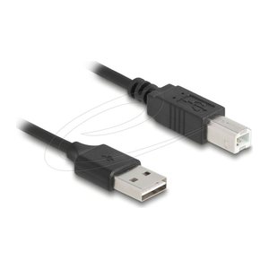 Delock Spiralkabel EASY-USB 2.0 Typ-A Stecker zu USB Typ-B