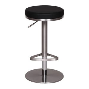 WOHNLING Barhocker WL1.293 schwarz Kunstleder, 1 St.