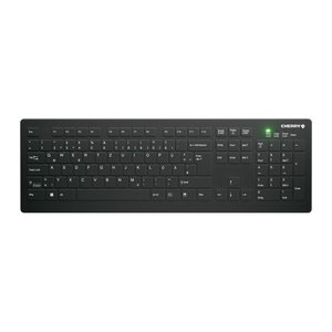 CHERRY AK-C8112 Medical Keyboard mit IP68 Hygiene-Tastatur kabellos schwarz