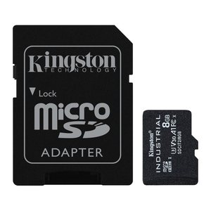 SD MicroSD Card 8GB Kingston SDHC (Class10) w.A A1 retail