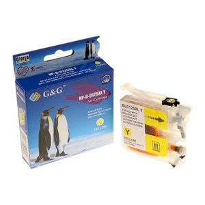 G&G Tintenpatrone kompatibel mit Brother LC-125XLY Gelb