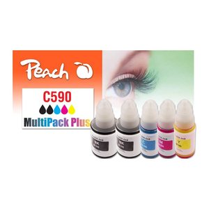 Peach Patrone Canon CISS GI-590 MultiPack Plus remanufactured