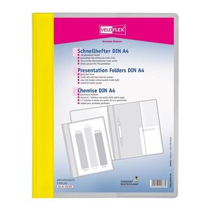VELOFLEX Schnellhefter VELOFORM® Kunststoff gelb DIN A4 überbreit, 1 St.