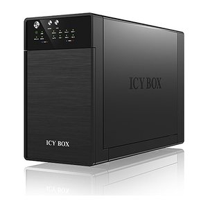 ICY BOX RAID Gehäuse 2x 3.5 Zoll SATA USB 3.0 IB-RD3620SU3