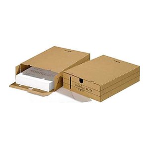 Top-Print Archivboxen braun 24,4 x 32,1 x 8,5 cm, 25 St.