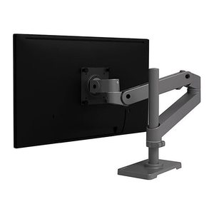 ergotron Monitor-Halterung LX Pro 45-695-293 dunkelgrau für 1 Monitor, Tischklemme