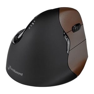 Evoluent Vertical Mouse 4 Bluetooth rechts klein Maus ergonomisch kabellos braun