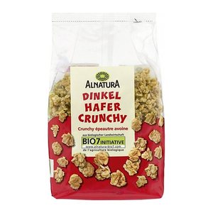 ALNATURA Bio Dinkel Hafer Crunchy Müsli 375,0 g, 1 St.