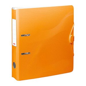 BRUNNEN WAVE Ordner orange Kunststoff 7,0 cm DIN A4, 1 St.