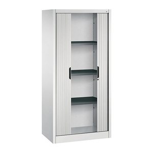 CP Omnispace Rollladenschrank lichtgrau 3 Fachböden 80,0 x 42,0 x 166,0 cm