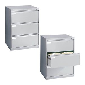 CP C 2000 Acurado Hängeregistraturschrank silber 3 Schubladen 78,7 x 59,0 x 104,5 cm, 1 St.
