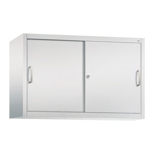 CP Aufsatz-Schiebetürenschrank C 2000 Acurado, 2045-00 S10084 lichtgrau 1 Fachboden 120,0 x 40,0 x 79,0 cm