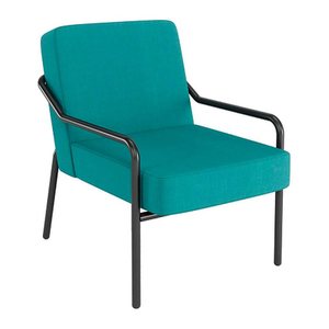 medso powered by PAPERFLOW Sessel MEDSO M blau schwarz Stoff 58,0 x 74,3 x 73,6 cm, 1 St.