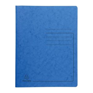Exacompta Spiralhefter Karton blau DIN A4, 1 St.