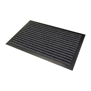 Mercury Fußmatte Grattant anthrazit gemustert 60,0 x 90,0 cm