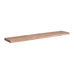 WOHNLING Wandregal akazie 140,0 x 26,0 x 7,0 cm, 1 St.