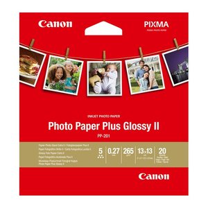 Canon Fotopapier PP-201 13,0 x 13,0 cm glänzend 265 g/qm 20 Blatt