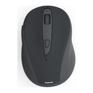 hama WM-400 Maus ergonomisch kabellos schwarz
