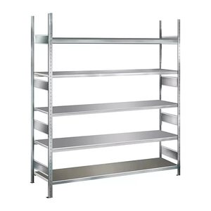 SCHULTE Schwerlast-Weitspannregal WS 2000 15726 silber 200,0 x 80,0 x 300,0 cm