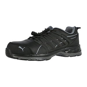 PUMA® Herren S3 Sicherheitsschuhe "VELOCITY 2.0 BLACK" MOTION PROTECT schwarz Größe 48, 1 Paar