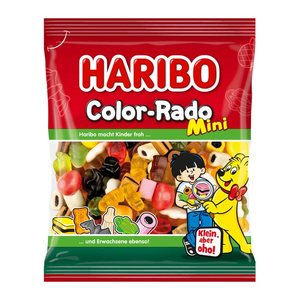 HARIBO Mini COLOR-RADO Fruchtgummi 160,0 g, 1 Pack