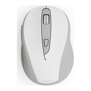 hama WM-400 Maus ergonomisch kabellos weiß