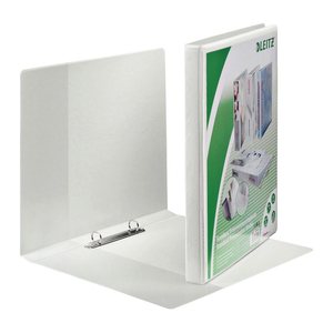 LEITZ Präsentationsringbücher 2-Ringe weiß 2,9 cm DIN A4, 6 St.