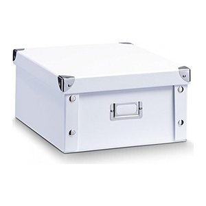Zeller Aufbewahrungsbox 9,6 l weiß 26,0 x 31,0 x 14,0 cm, 1 St.