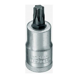 GEDORE 1/2 Zoll Innen-TX Steckschlüsseleinsatz Größe: T 55 Länge: 55,0 mm