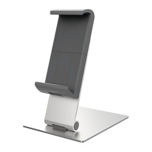 DURABLE Tablet-Halterung Table XL 893723 silber, schwarz für 1 Tablet, Tischbohrung