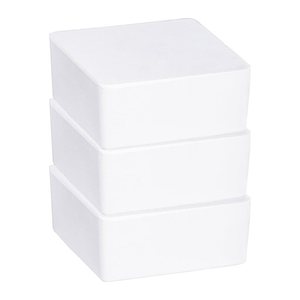 WENKO Cube Raumentfeuchter Nachfüllpack 3x 1,0 kg, 3 St.