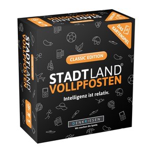 STADT LAND VOLLPFOSTEN - Das Kartenspiel - CLASSIC EDITION