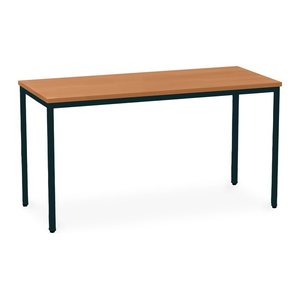 Besprechungstisch in verschiedenen Größen – G: Tiefschwarz (1400 x 700 x 750 mm)