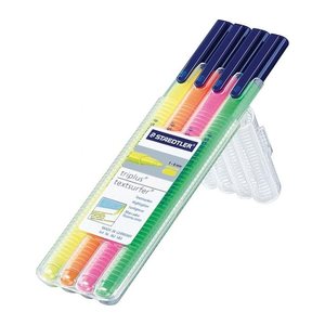 STAEDTLER Textmarker triplus textsurfer 4St Box