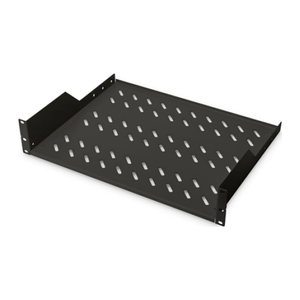 DIGITUS DN-19 TRAY-2-SW Fachboden schwarz 48,3 x 35,2 cm, 1 St.