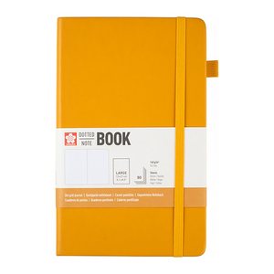 Sakura Notizbuch ca. DIN A5 punktkariert, japanischer kerrie Hardcover 160 Seiten, 1 St.