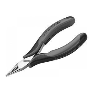 KNIPEX Flachrundzange ESD 35 32 115 ESD, Länge: 15,0 cm, 1 St.