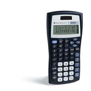 TEXAS INSTRUMENTS TI-30 X II S Wissenschaftlicher Taschenrechner schwarz/silber